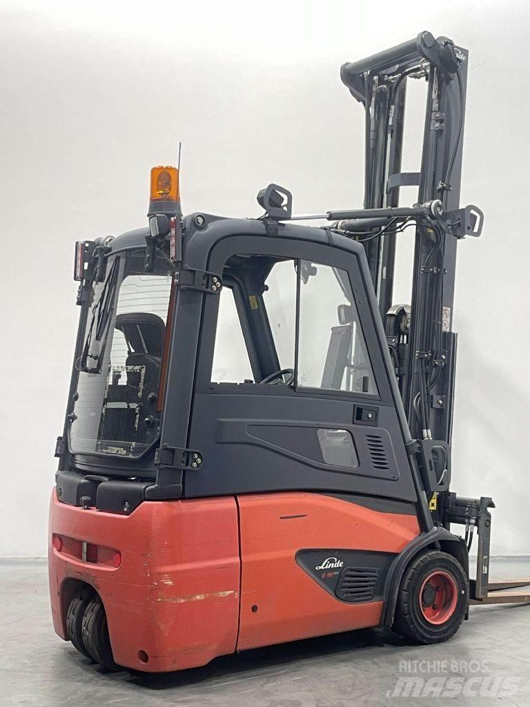 Linde E18-02-386 バッテリーフォークリフト