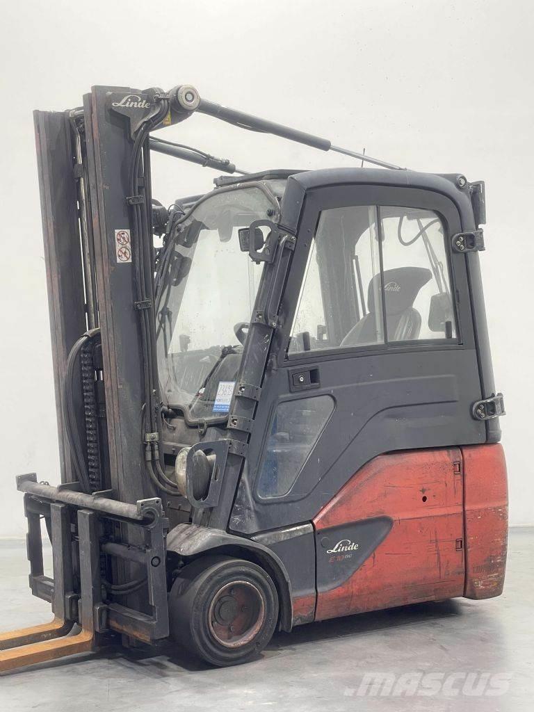 Linde E18-386 バッテリーフォークリフト