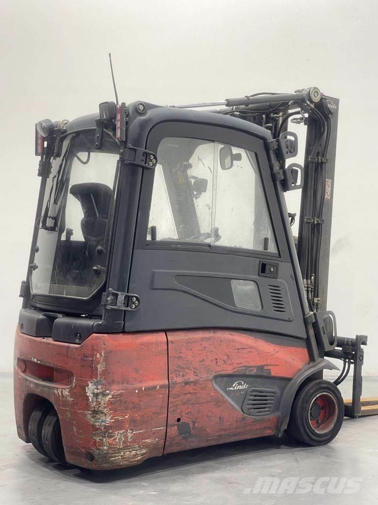 Linde E18-386 バッテリーフォークリフト
