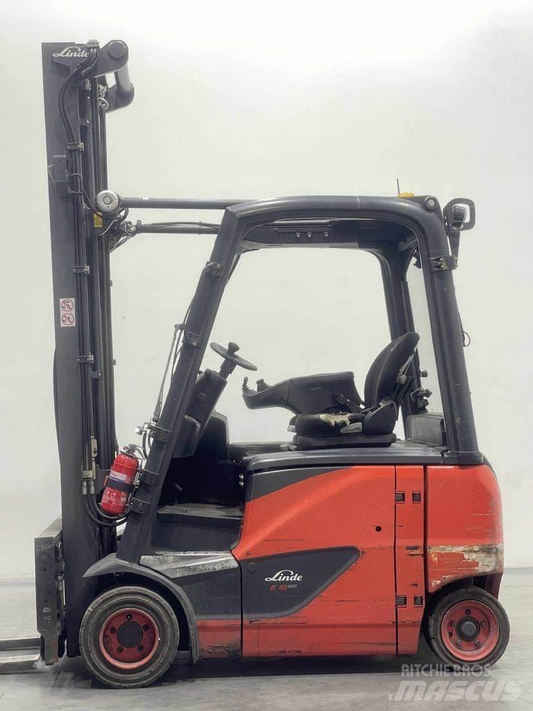 Linde E18PH-386 バッテリーフォークリフト