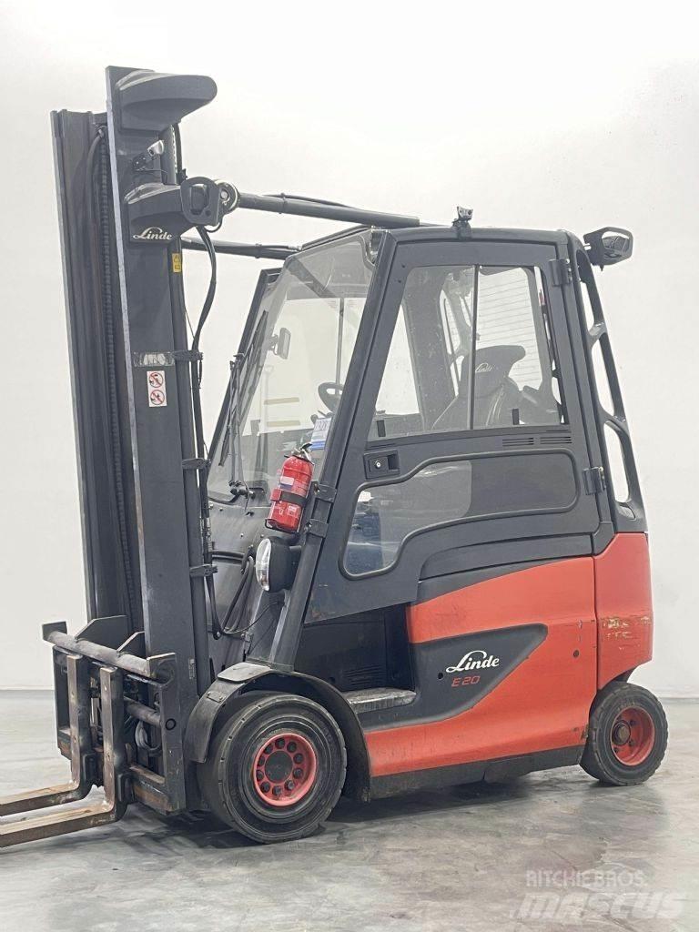 Linde E20-01/600-387 バッテリーフォークリフト