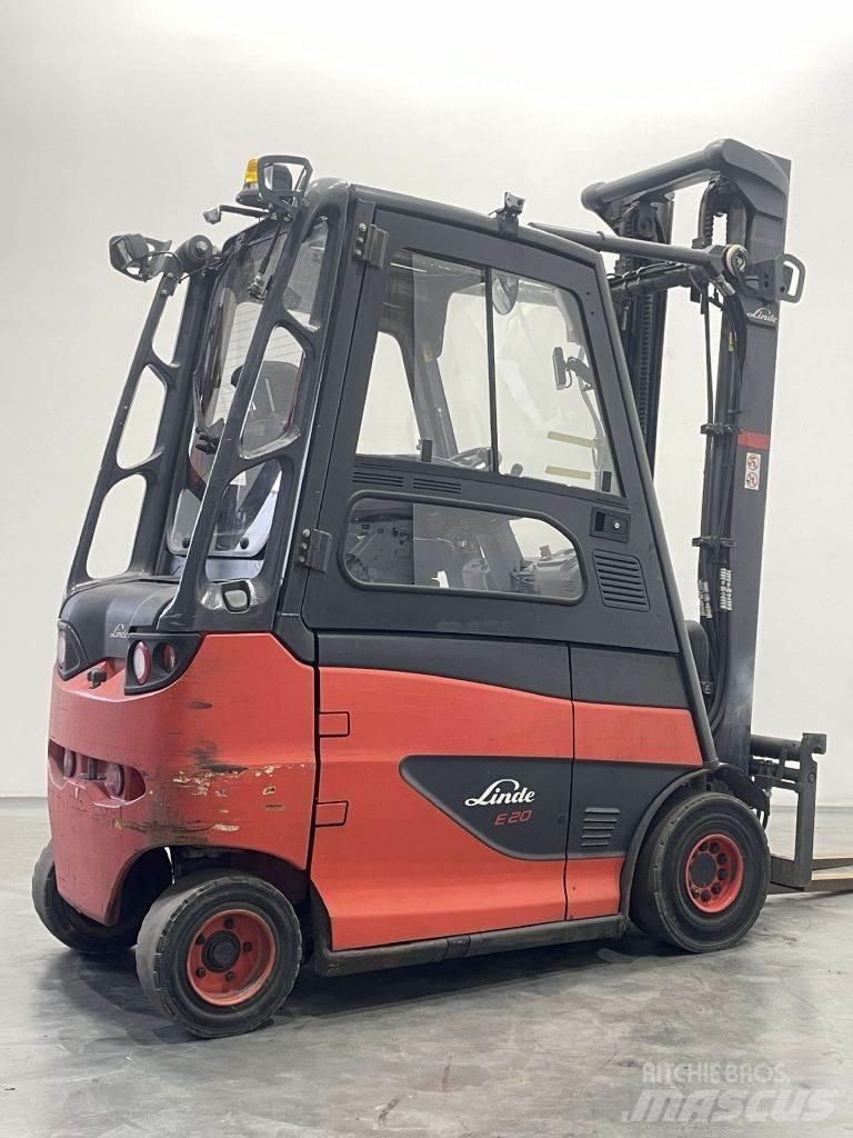 Linde E20-01/600-387 バッテリーフォークリフト