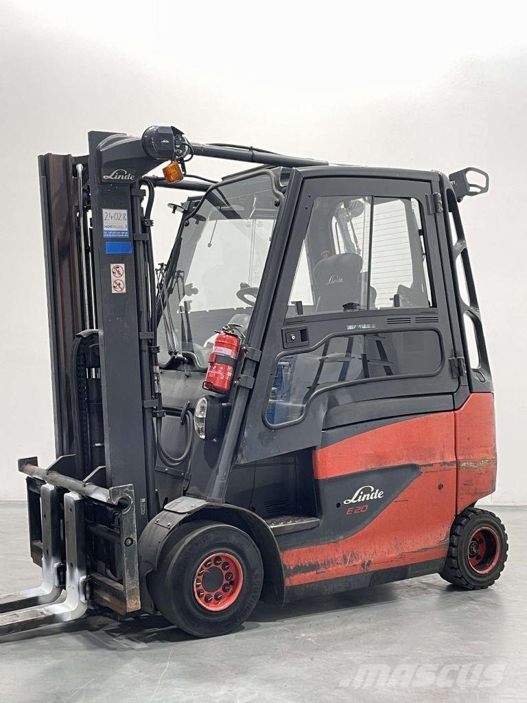 Linde E20-01/600-387 バッテリーフォークリフト