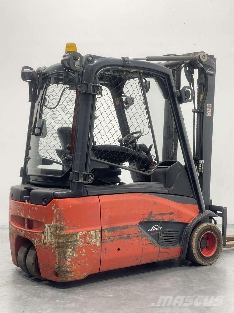 Linde E20L-02-386 バッテリーフォークリフト