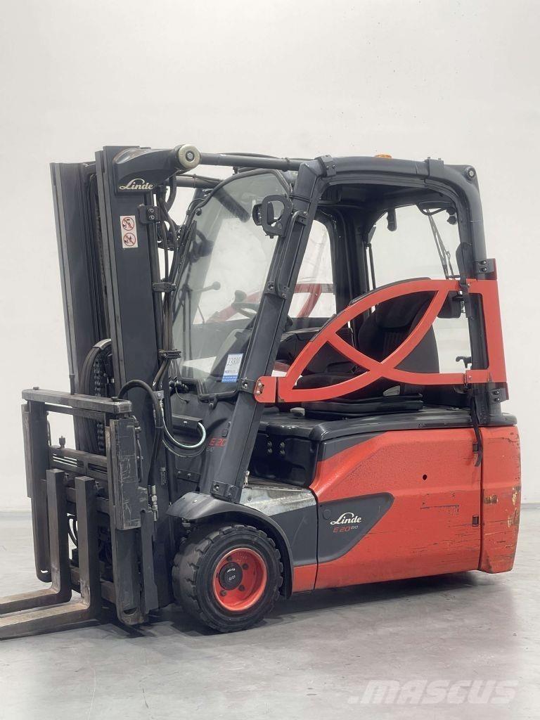 Linde E20L-02-386 バッテリーフォークリフト