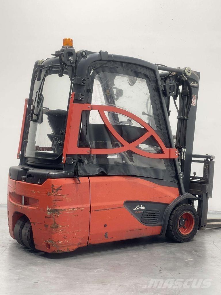 Linde E20L-02-386 バッテリーフォークリフト