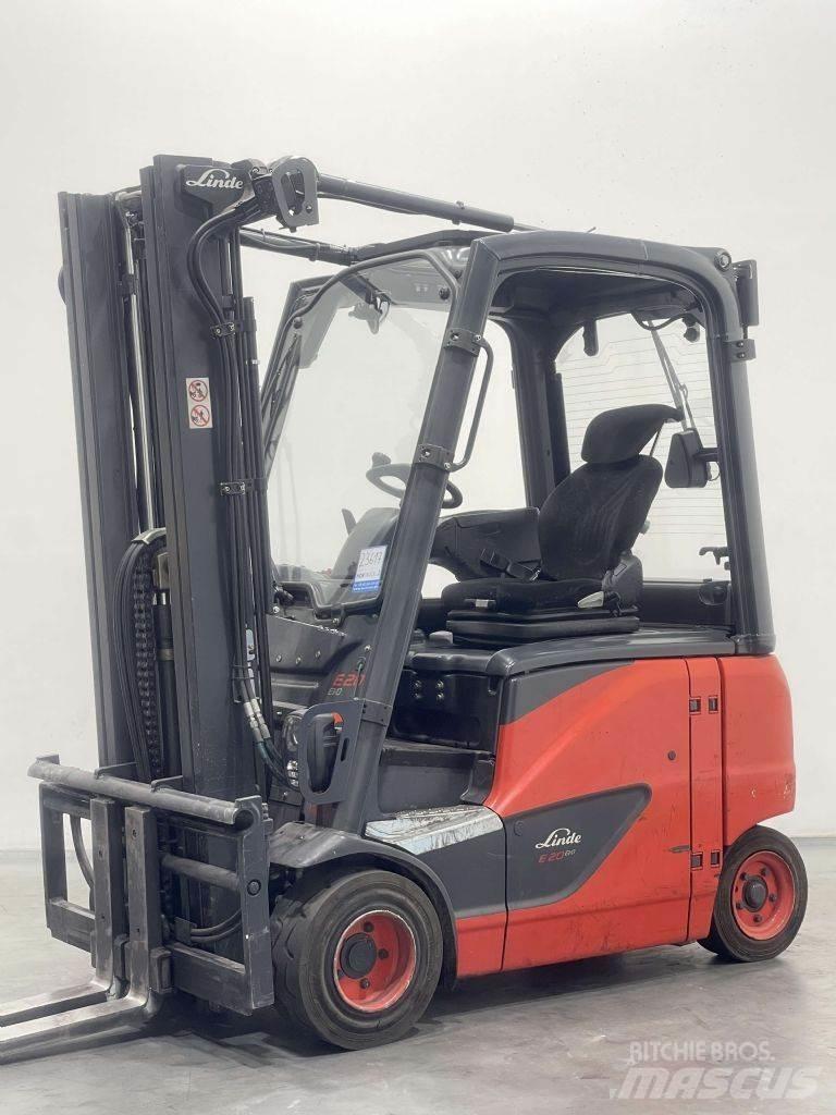 Linde E20PH-02-386 バッテリーフォークリフト