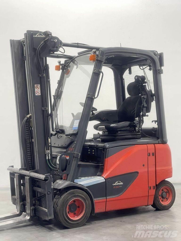 Linde E20PH-02-386 バッテリーフォークリフト