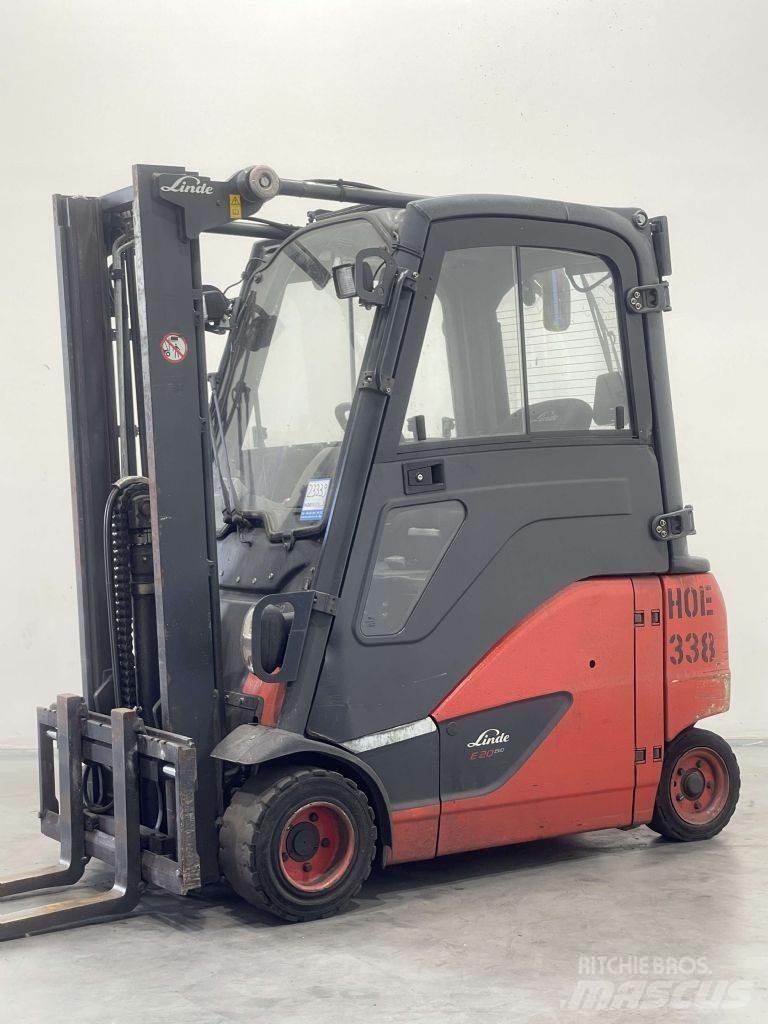 Linde E20PHL-02-386 バッテリーフォークリフト