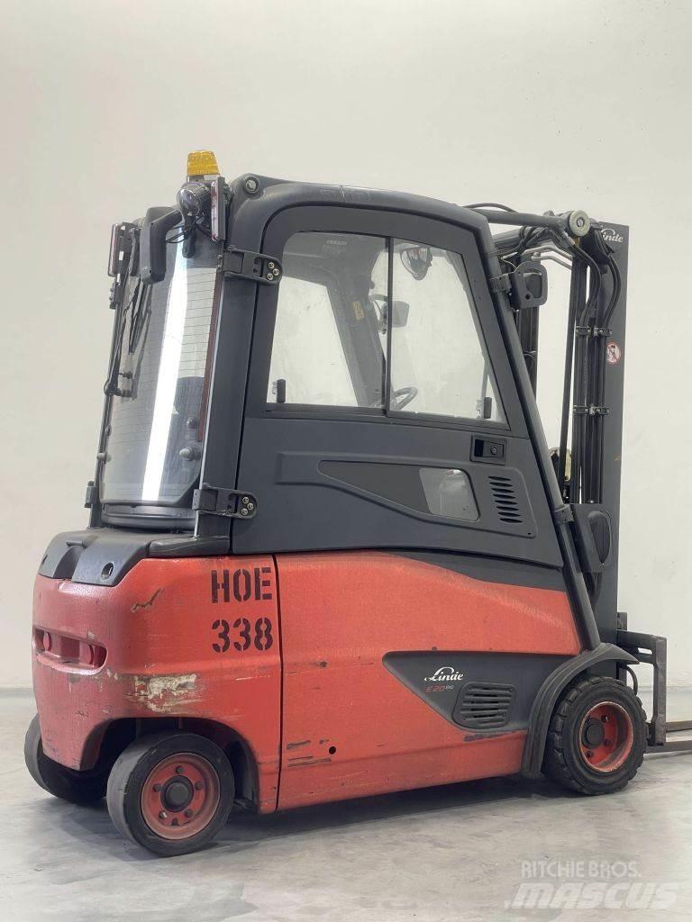 Linde E20PHL-02-386 バッテリーフォークリフト