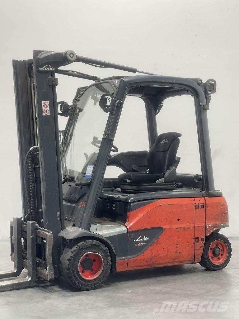 Linde E20PL-02-386 バッテリーフォークリフト
