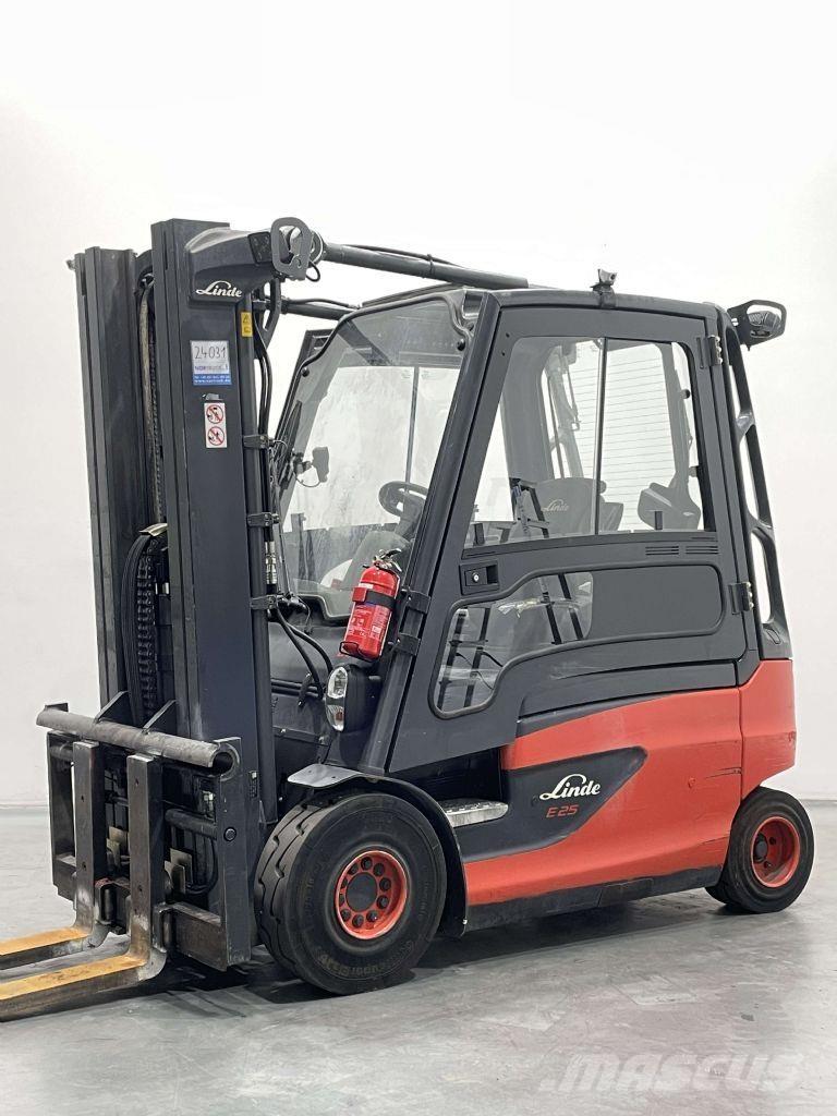 Linde E25L-01-387 バッテリーフォークリフト