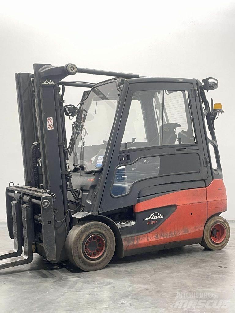 Linde E30L-01-387 バッテリーフォークリフト