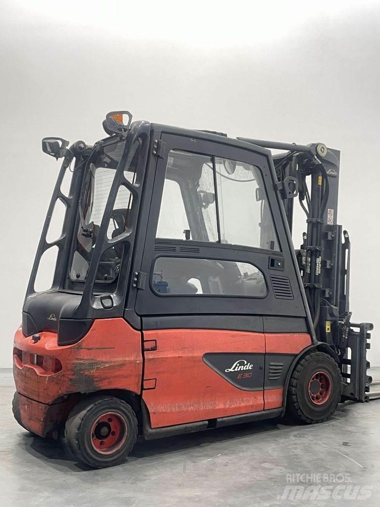 Linde E30L-01-387 バッテリーフォークリフト