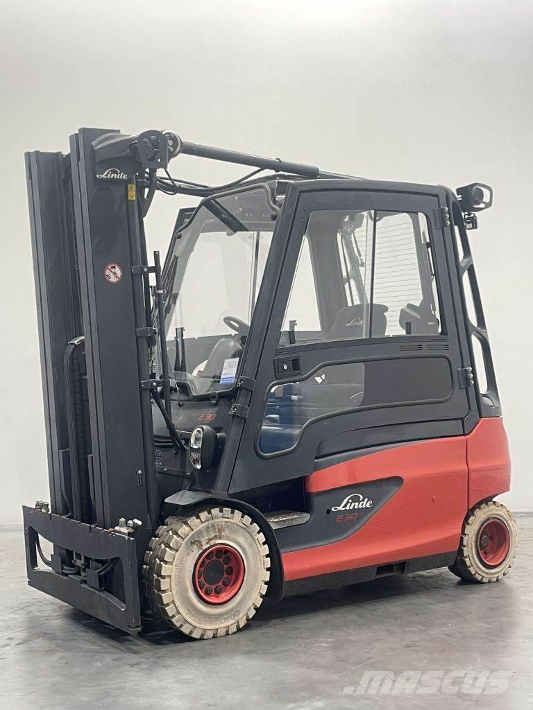 Linde E30L-01-387 バッテリーフォークリフト