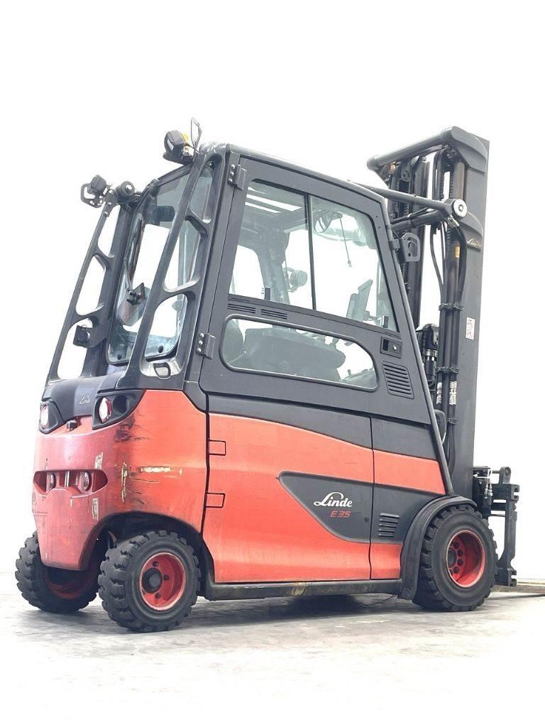 Linde E35HL-01 バッテリーフォークリフト