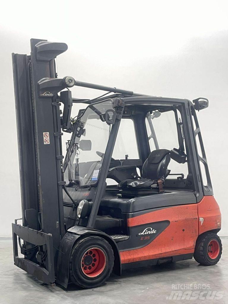 Linde E35L-01-387 バッテリーフォークリフト