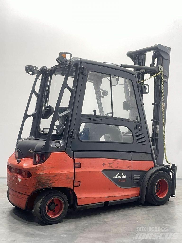 Linde E35L-01-387 バッテリーフォークリフト