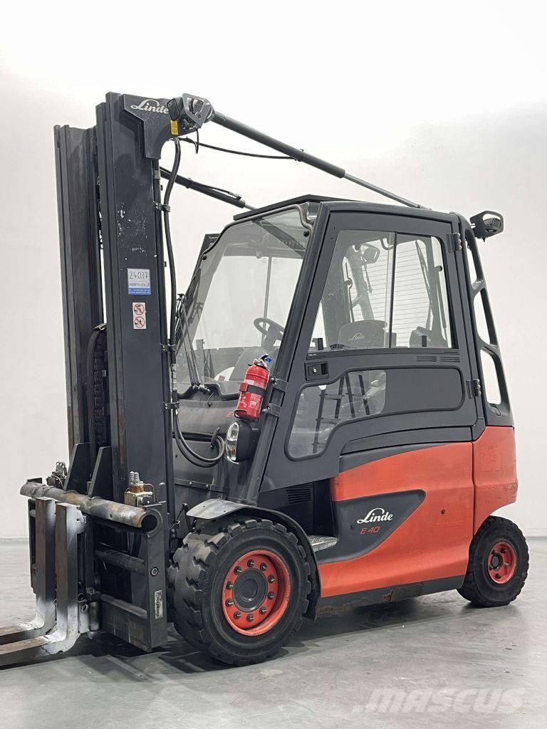 Linde E40H-01/600-388 バッテリーフォークリフト