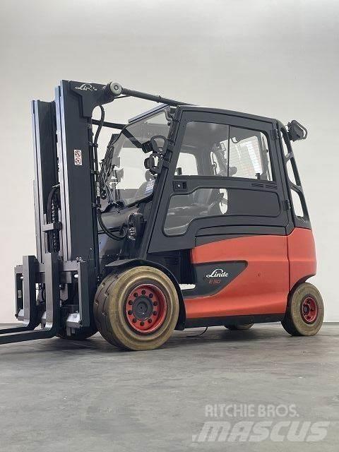 Linde E50L-01/600-388 バッテリーフォークリフト