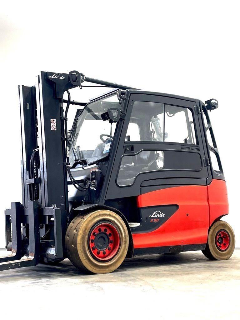 Linde E50L/600-388 バッテリーフォークリフト