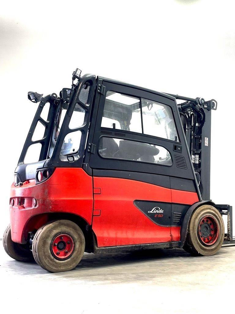 Linde E50L/600-388 バッテリーフォークリフト
