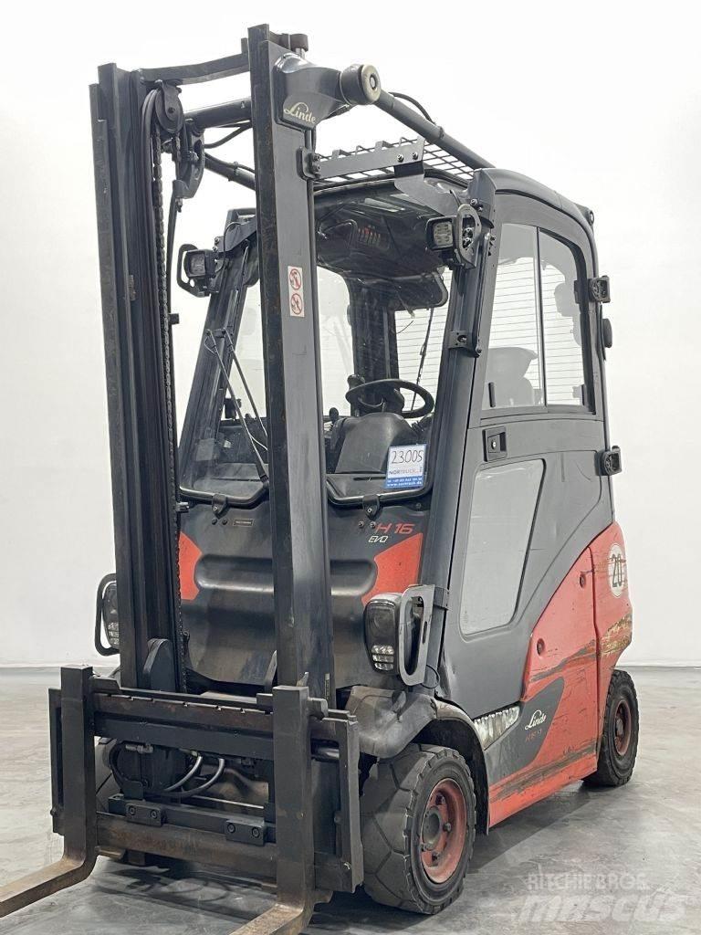 Linde H16T-01-391 LPGフォークリフト