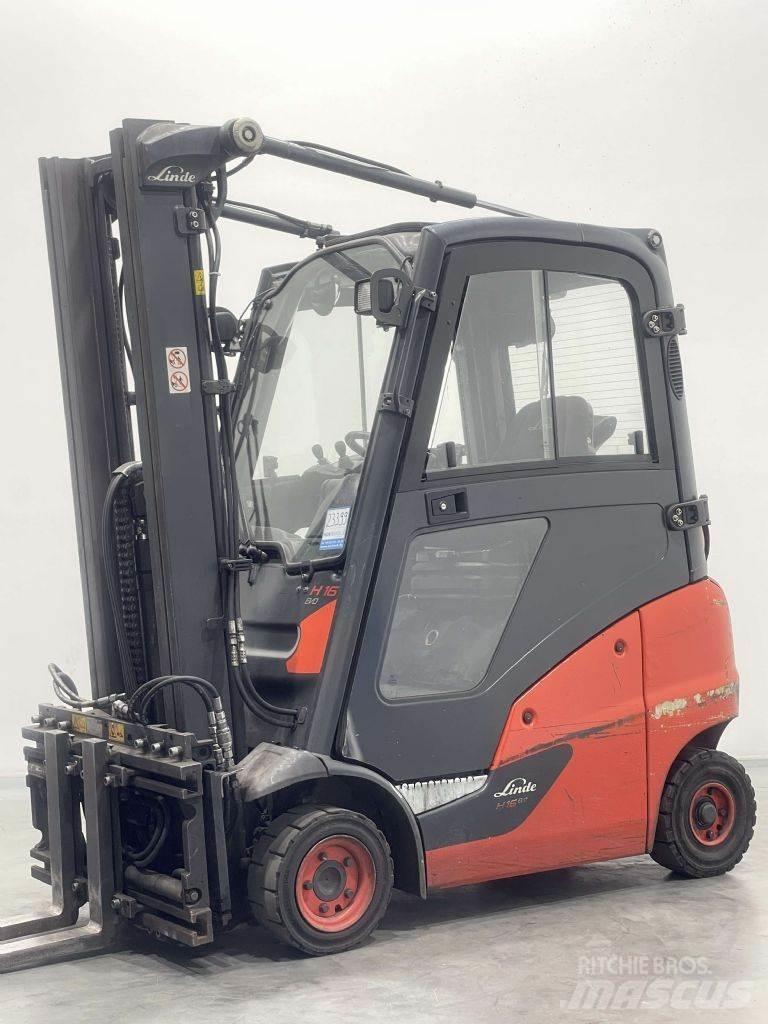 Linde H16T-01-391 LPGフォークリフト