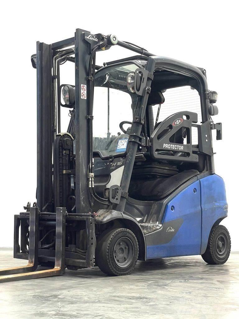 Linde H16T-391-EVO LPGフォークリフト
