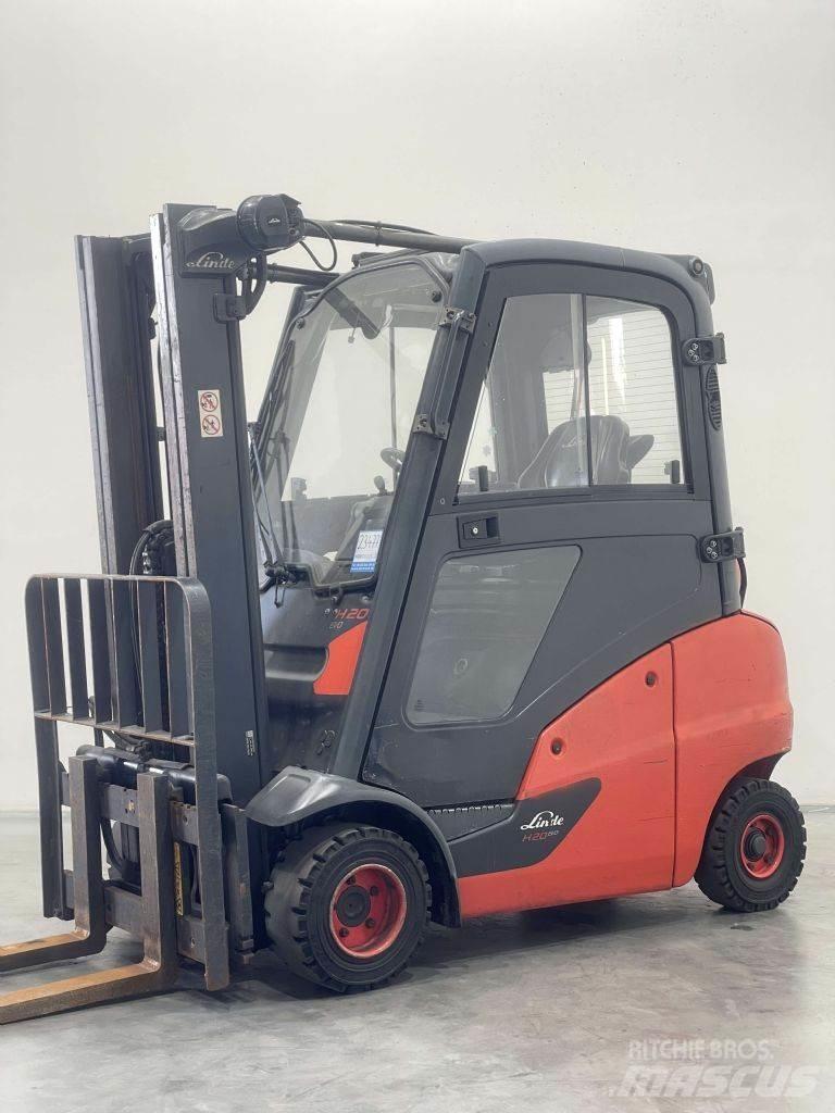 Linde H20T-01-391 LPGフォークリフト
