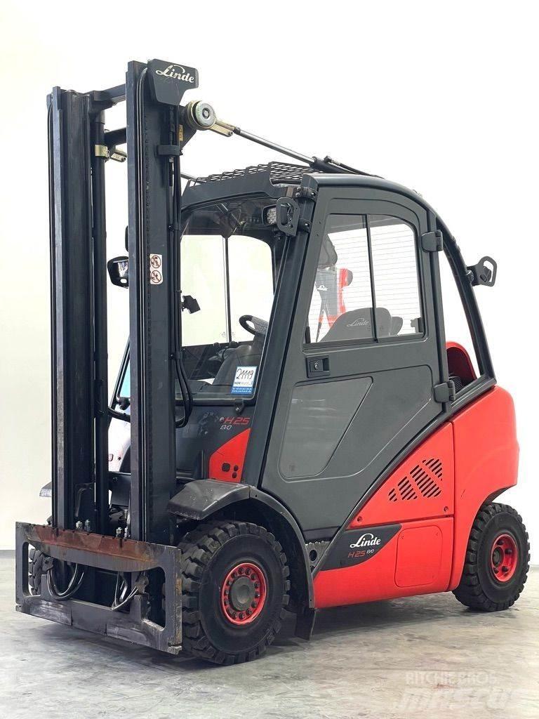 Linde H25T-392-EVO LPGフォークリフト