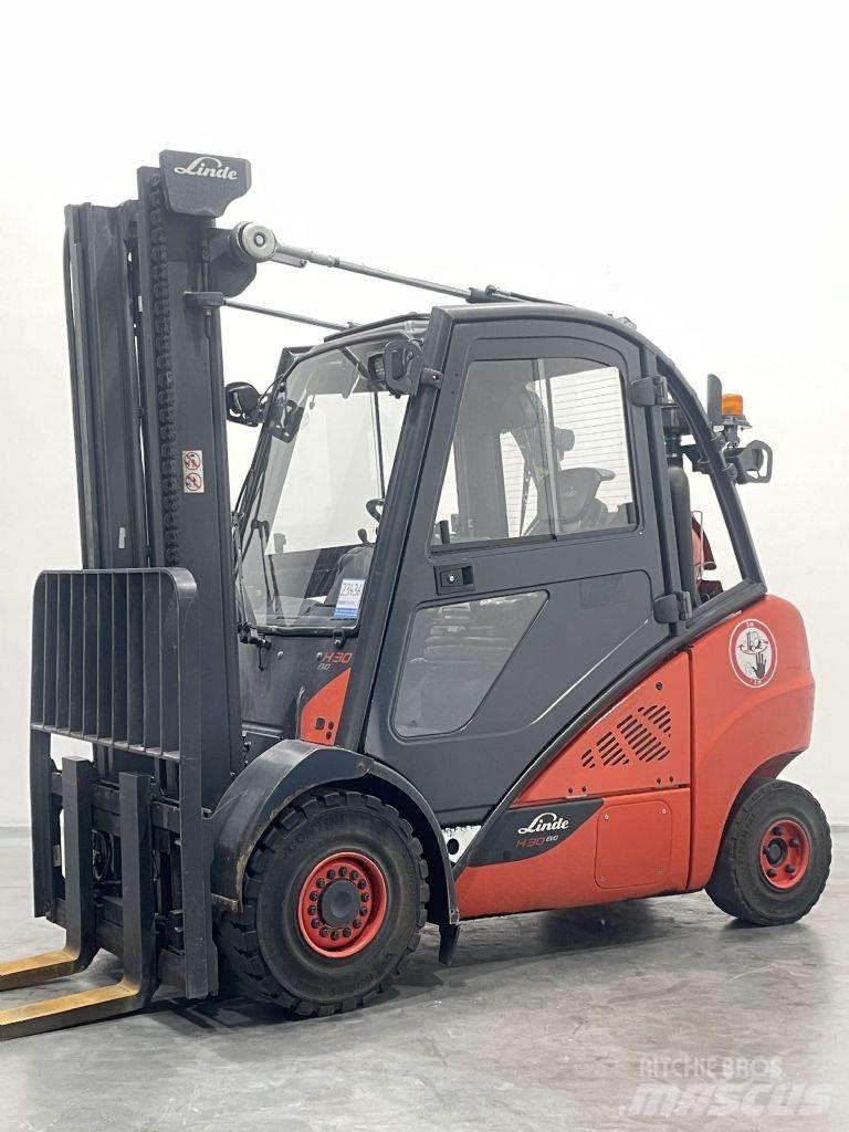 Linde H30T-02-393 LPGフォークリフト