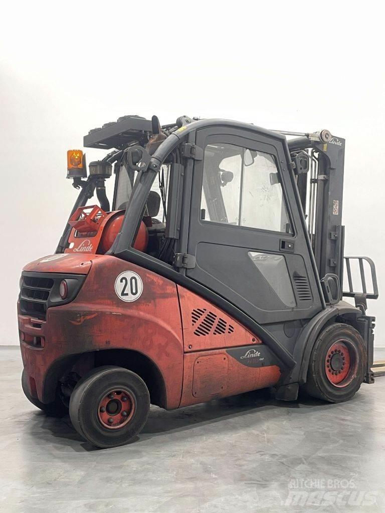 Linde H30T-02-393 LPGフォークリフト