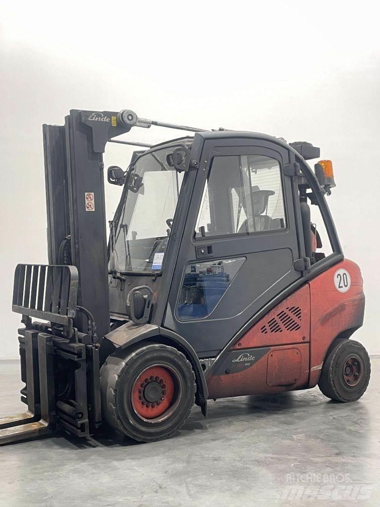 Linde H30T-02-393 LPGフォークリフト