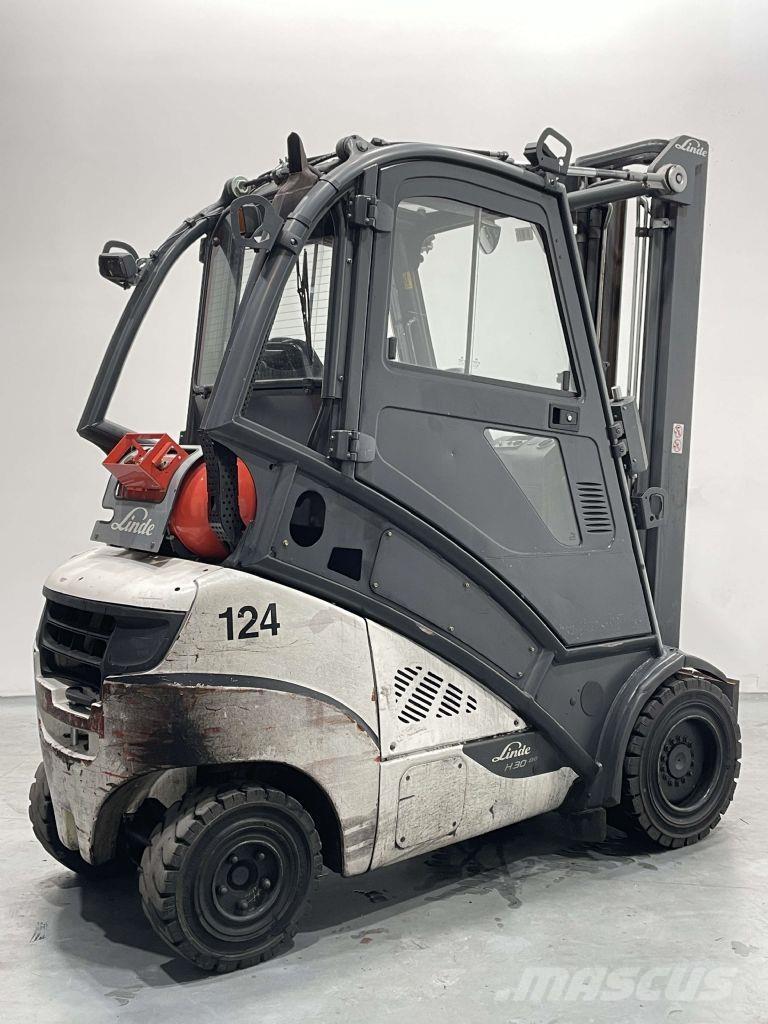 Linde H30T-02-393 LPGフォークリフト