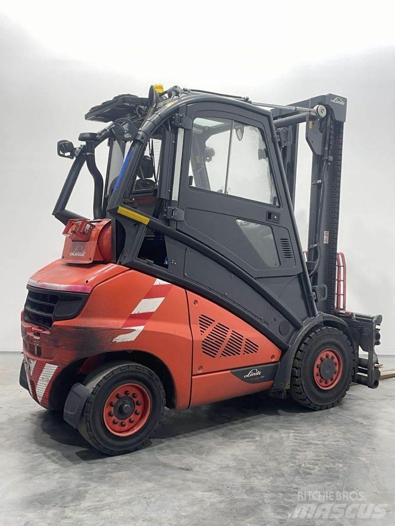 Linde H45T-02-394 LPGフォークリフト