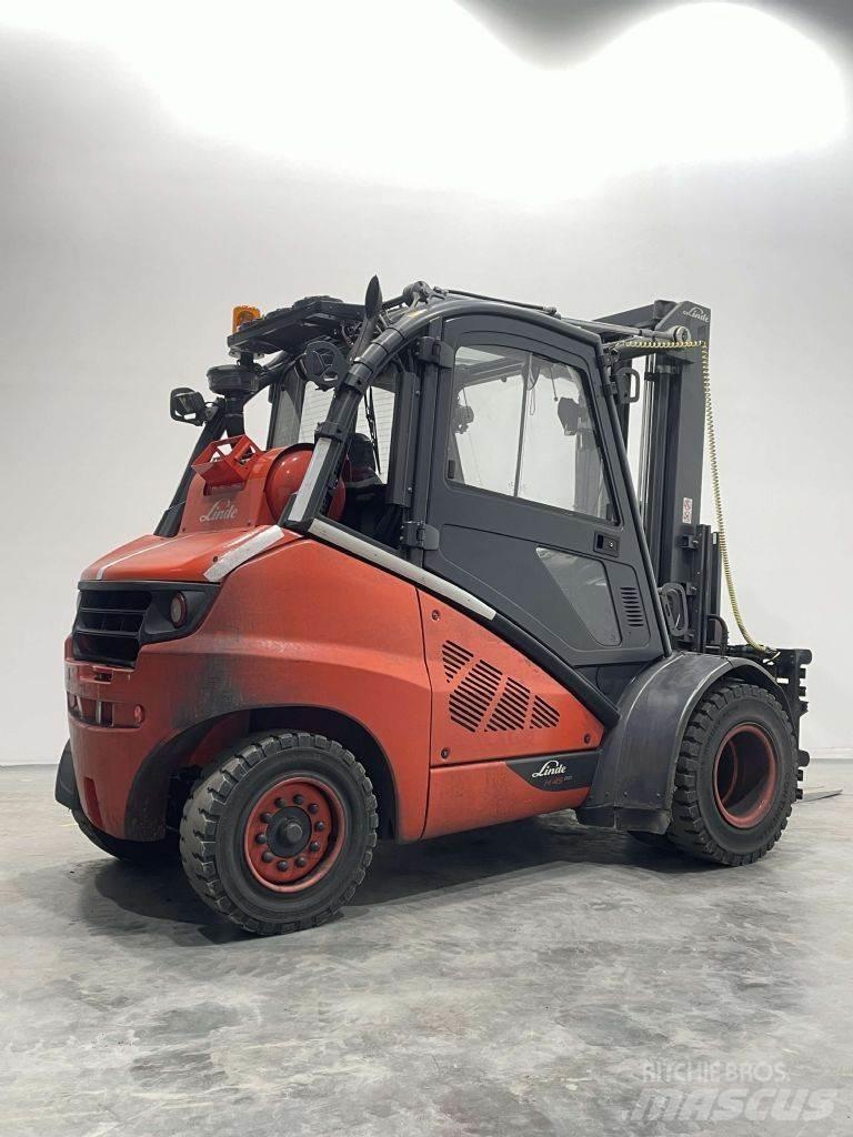 Linde H45T-02-394 LPGフォークリフト