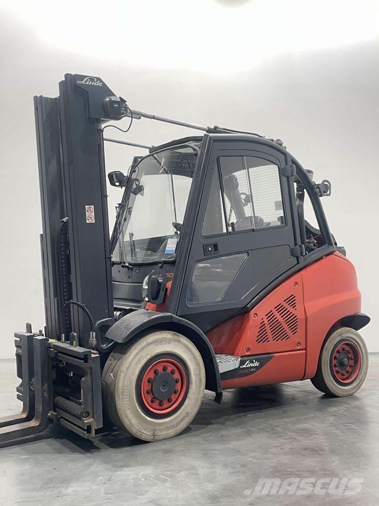 Linde H50T-02-394 LPGフォークリフト