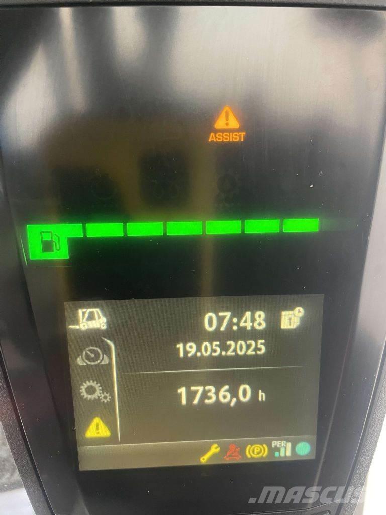 Linde H50T-02-394 LPGフォークリフト