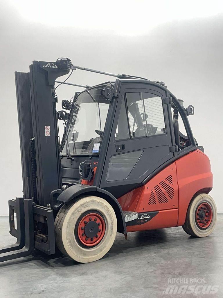 Linde H50T-02-394 LPGフォークリフト