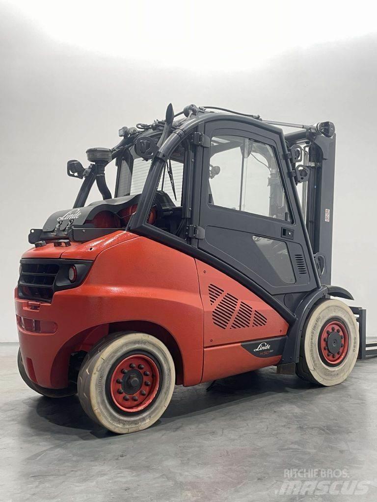 Linde H50T-02-394 LPGフォークリフト