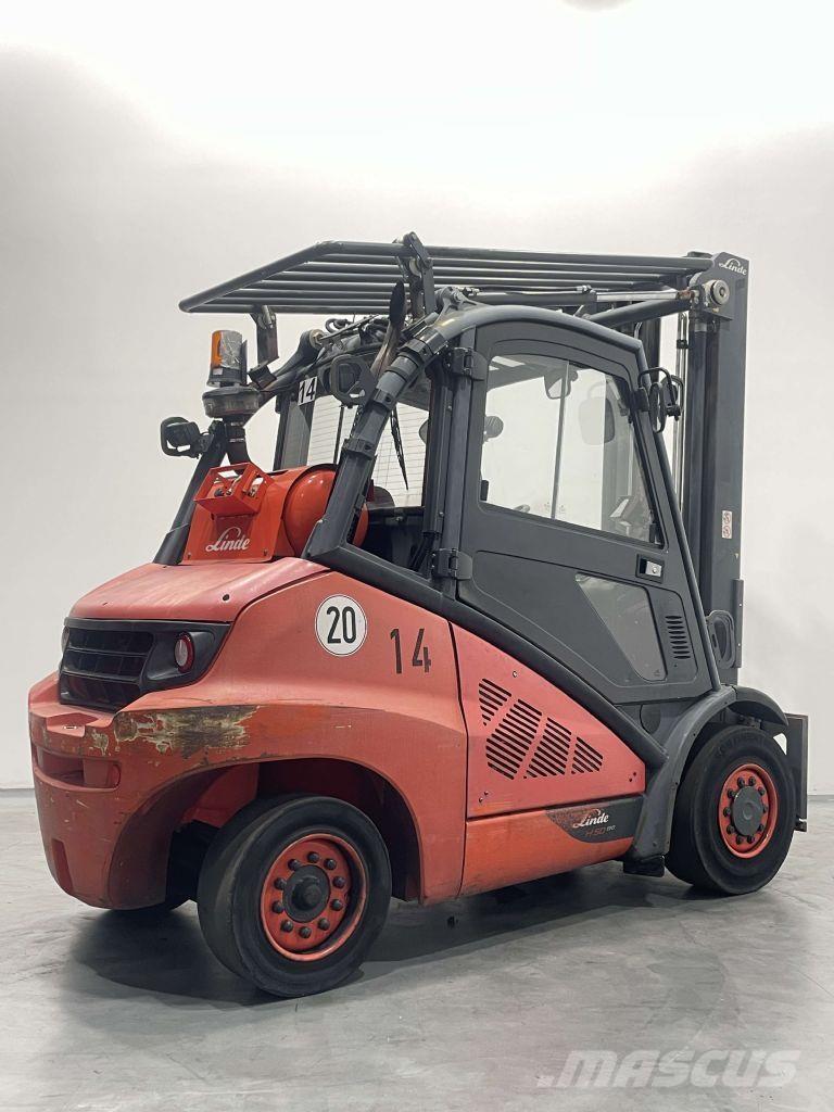 Linde H50T-02/600-394 LPGフォークリフト