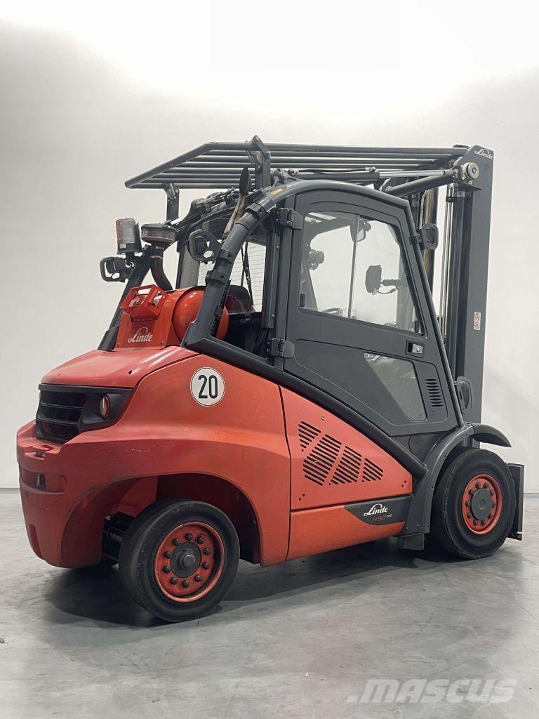 Linde H50T-02/600-394 LPGフォークリフト