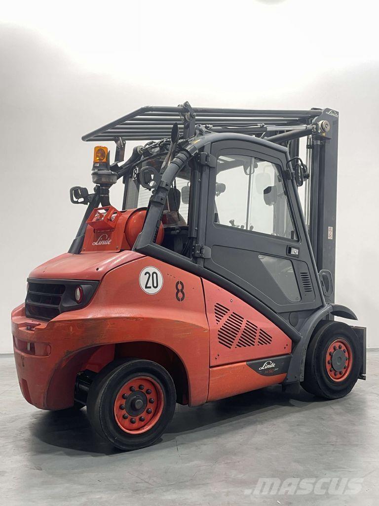 Linde H50T-02/600-394 LPGフォークリフト