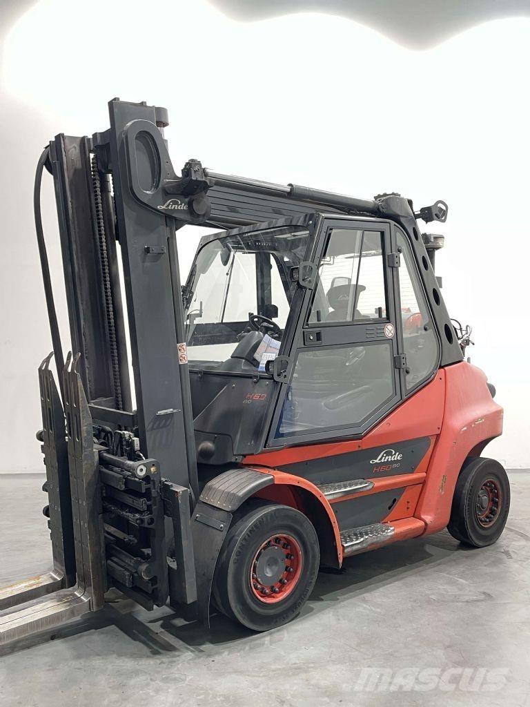 Linde H60T-03-396 LPGフォークリフト