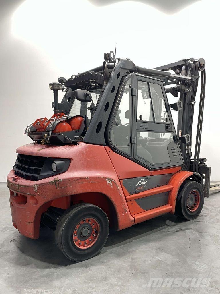 Linde H60T-03-396 LPGフォークリフト