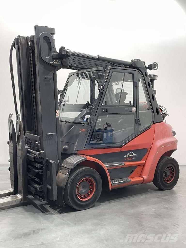 Linde H60T-03-396 LPGフォークリフト