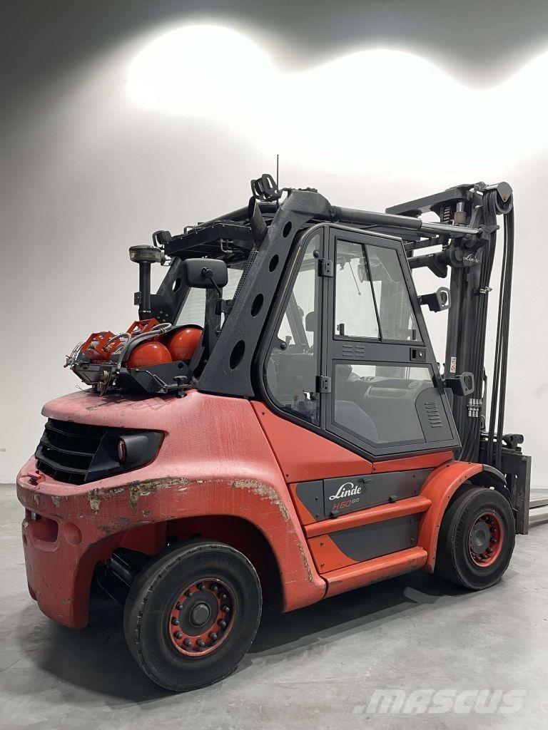 Linde H60T-03-396 LPGフォークリフト