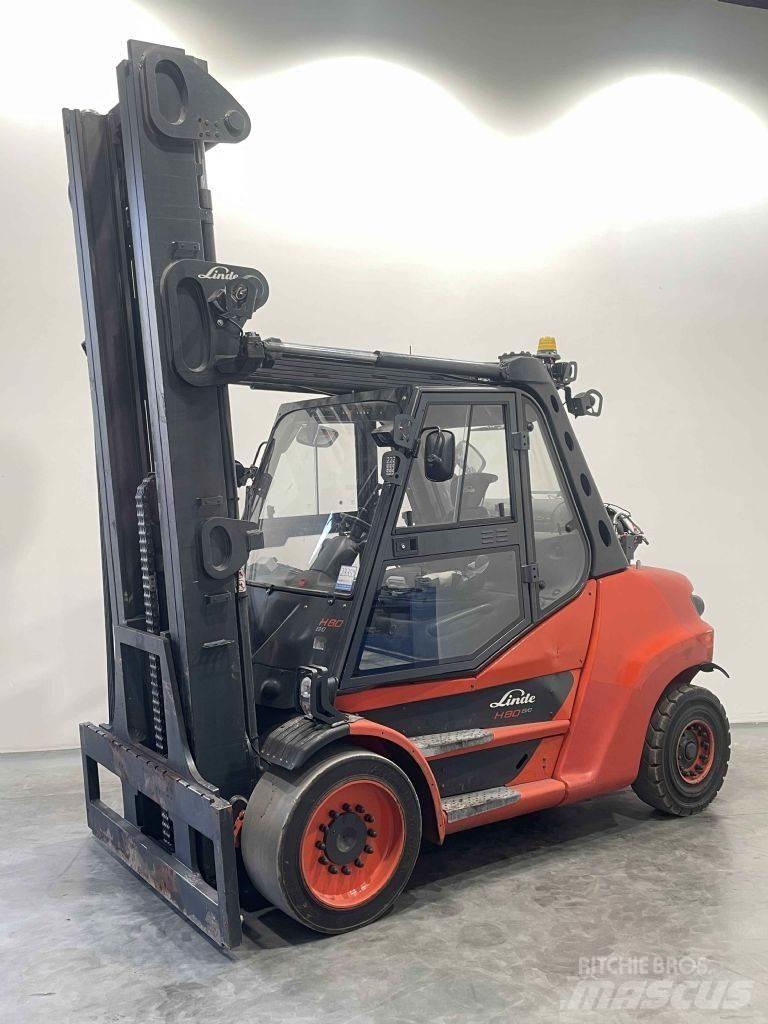 Linde H80T-03/900-396 LPGフォークリフト