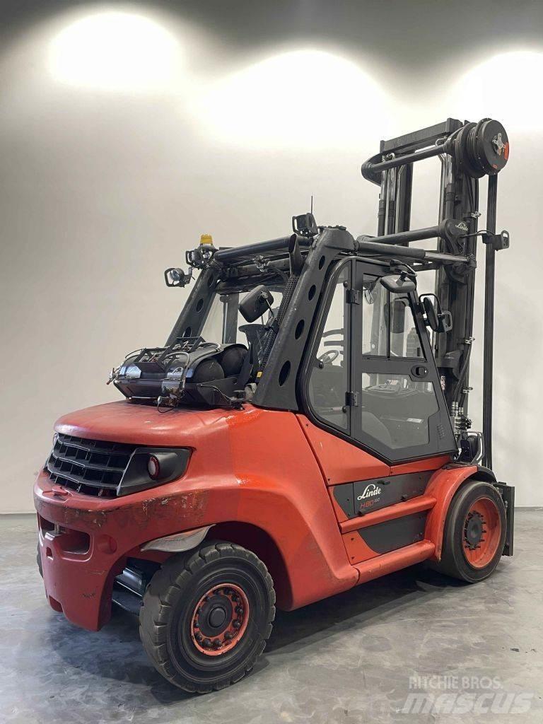 Linde H80T-03/900-396 LPGフォークリフト